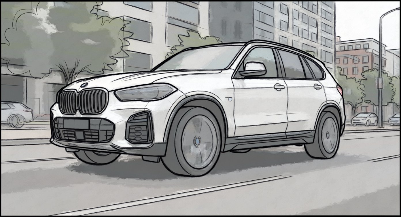 Automotive - storyboard frame 7 by Dakota Warren